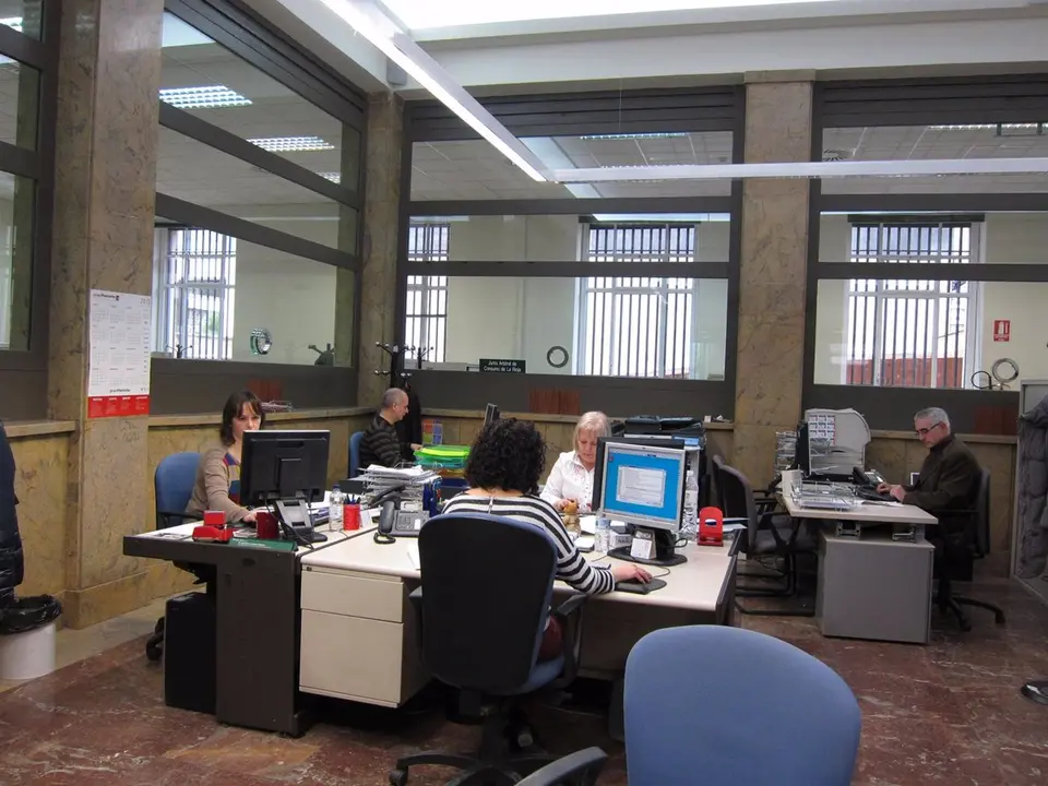 Funcionarios en horario de trabajo