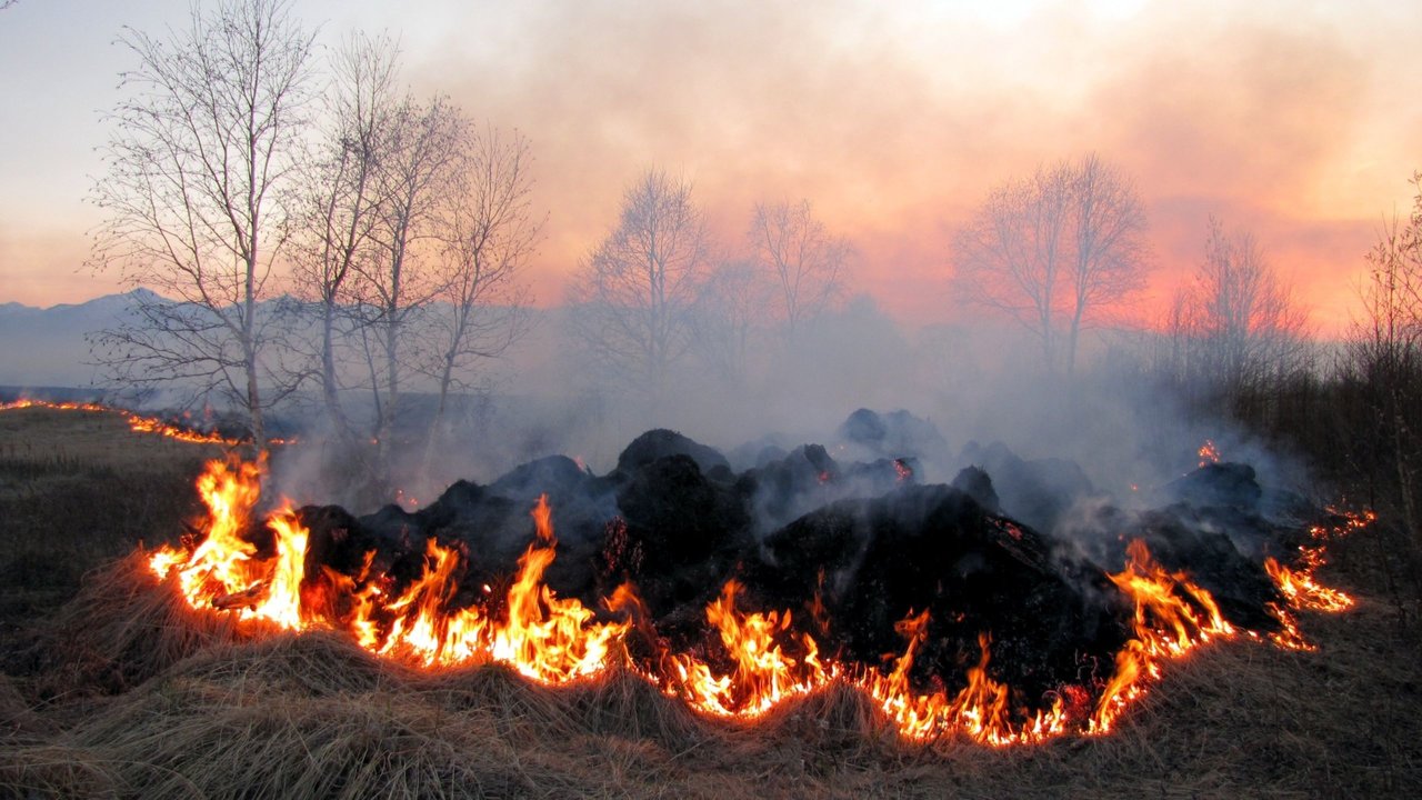 Imagen de archivo de un incendio