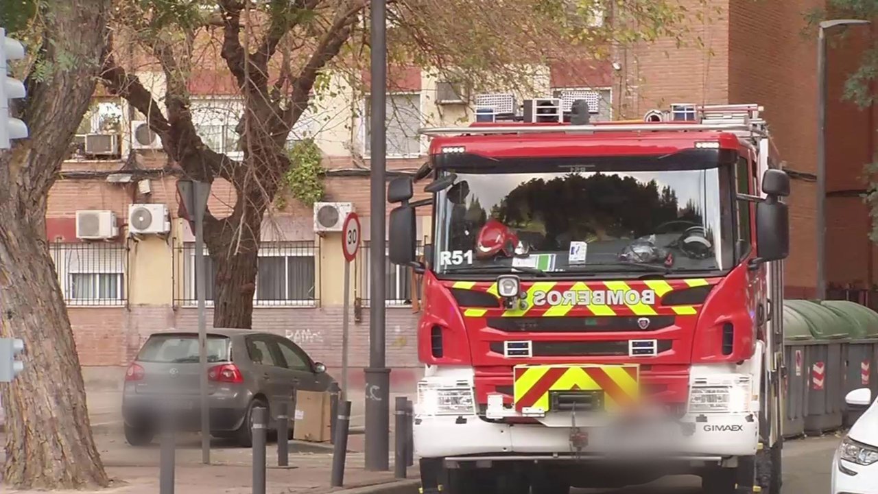 Vehículo del cuerpo de bomberos de Murcia
