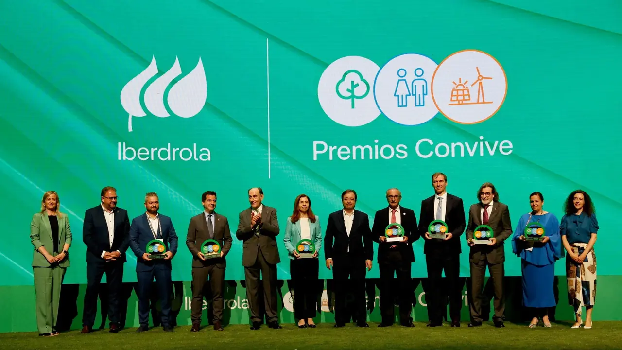 Galardonados con los premios 'Convive'