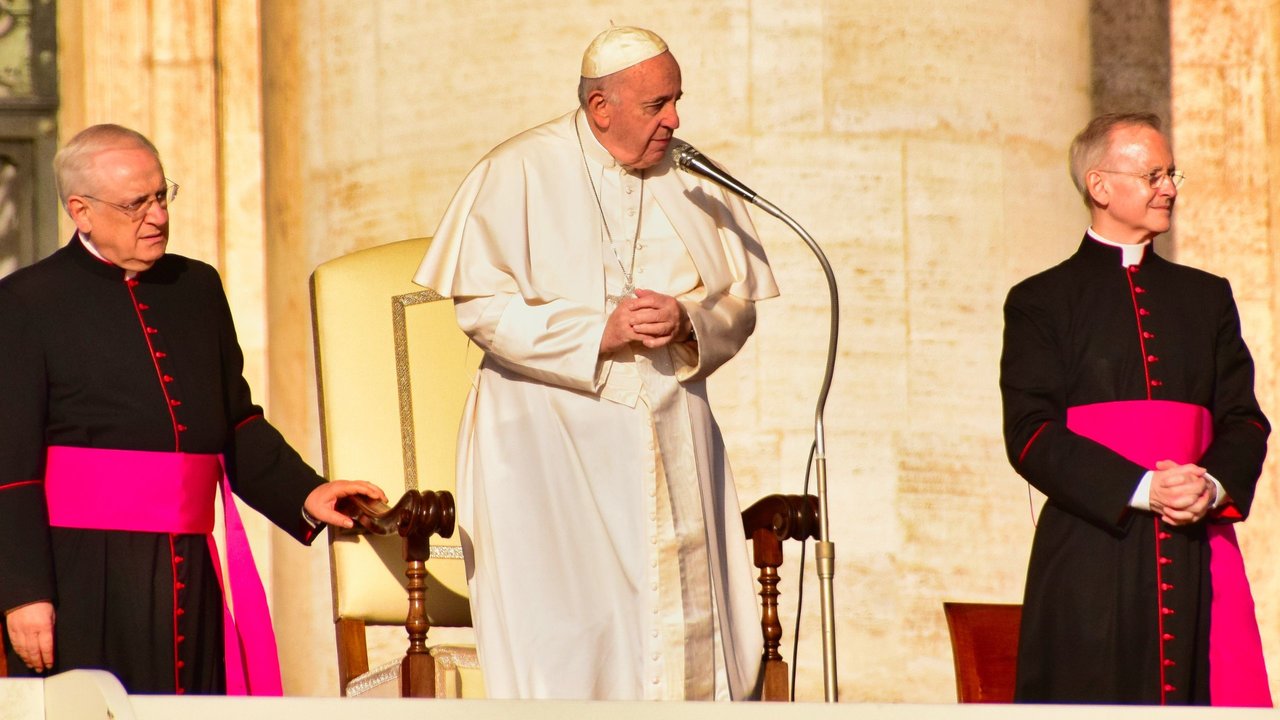 El Papa Francisco en San Pedro del Vaticano