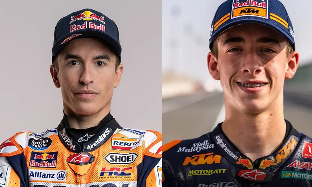 Marc M&aacute;rquez y Pedro Acosta