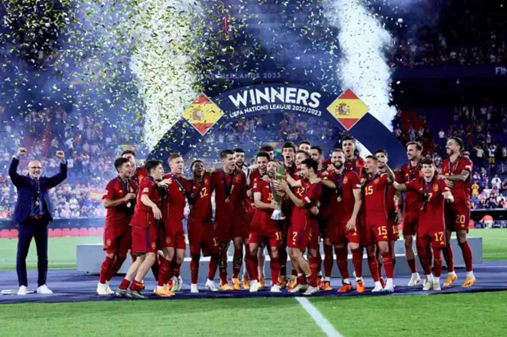 Espa&ntilde;a, campeona de la Nations League (foto: Europa Press)