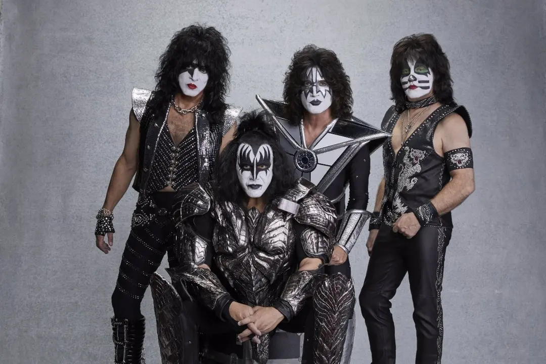 La banda estadounidense Kiss en una imagen promocional (foto: Ayuntamiento de Cartagena)