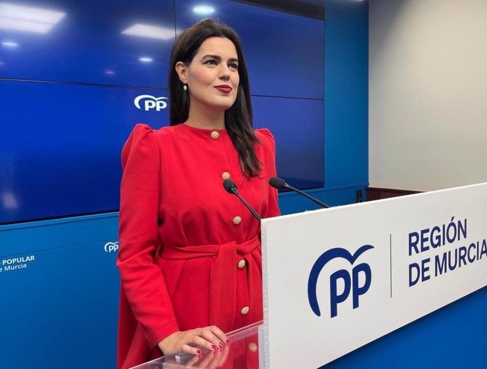La portavoz del PP de la Región de Murcia, Miriam Guardiola