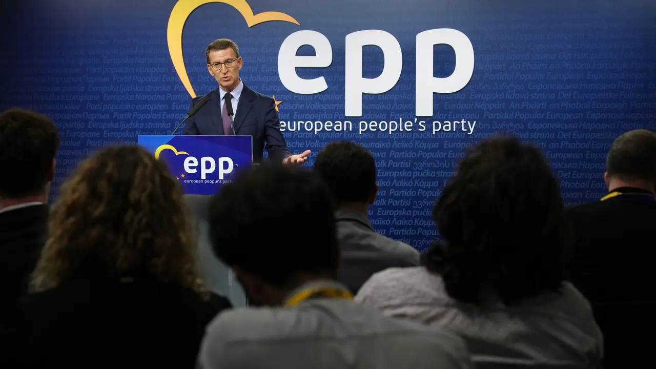 Alberto N&uacute;&ntilde;ez Feij&oacute;o en la Cumbre del Partido Popular Europeo