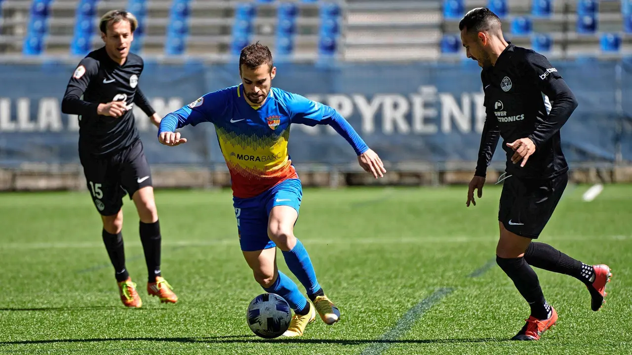 Hector Hevel, en un partido de esta temporada