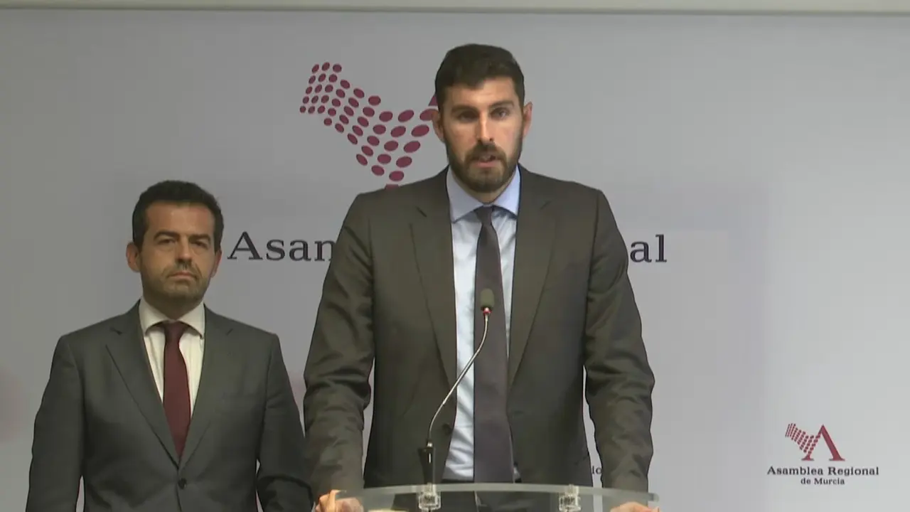 Jos&eacute; &Aacute;ngel Antelo, presidente de Vox en la Regi&oacute;n de Murcia (foto: La 7)
