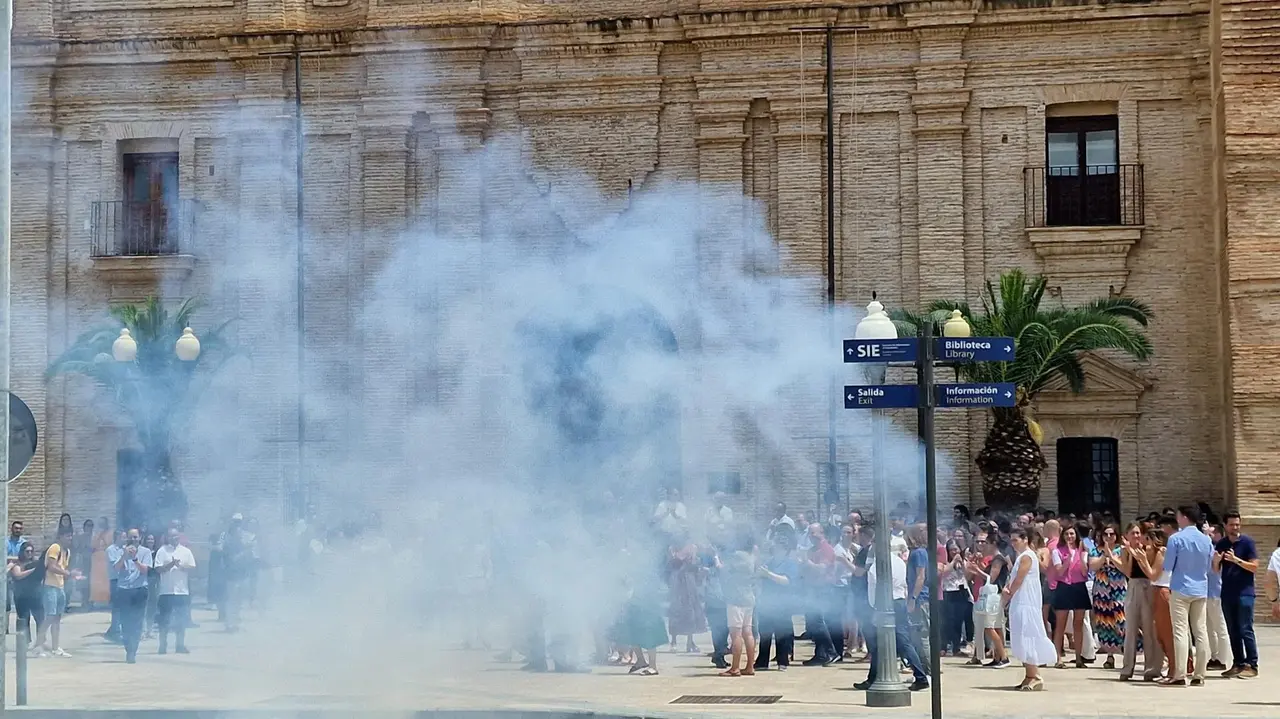 Celebraci&oacute;n en Los Jer&oacute;nimos por la aprobaci&oacute;n del grado en Veterinaria (foto: UCAM)