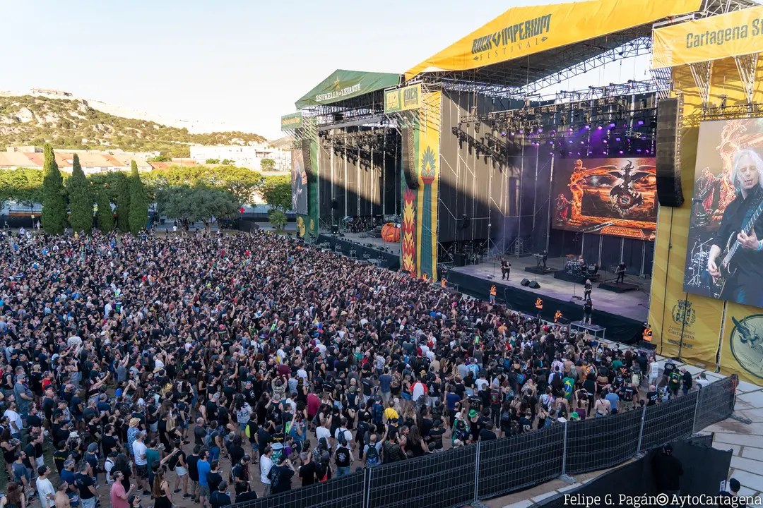 Foto de archivo del Rock Imperium Fest