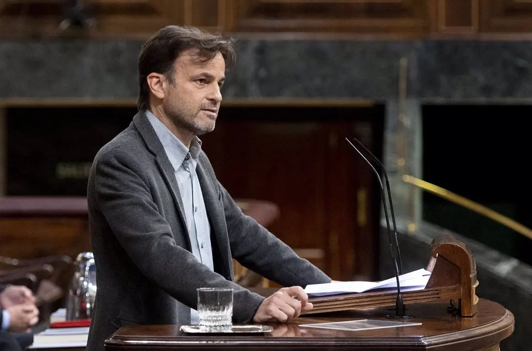 Imagen del presidente de Unidas Podemos en el Congreso de los Diputados, Jaume Asens (foto: Europa Press)