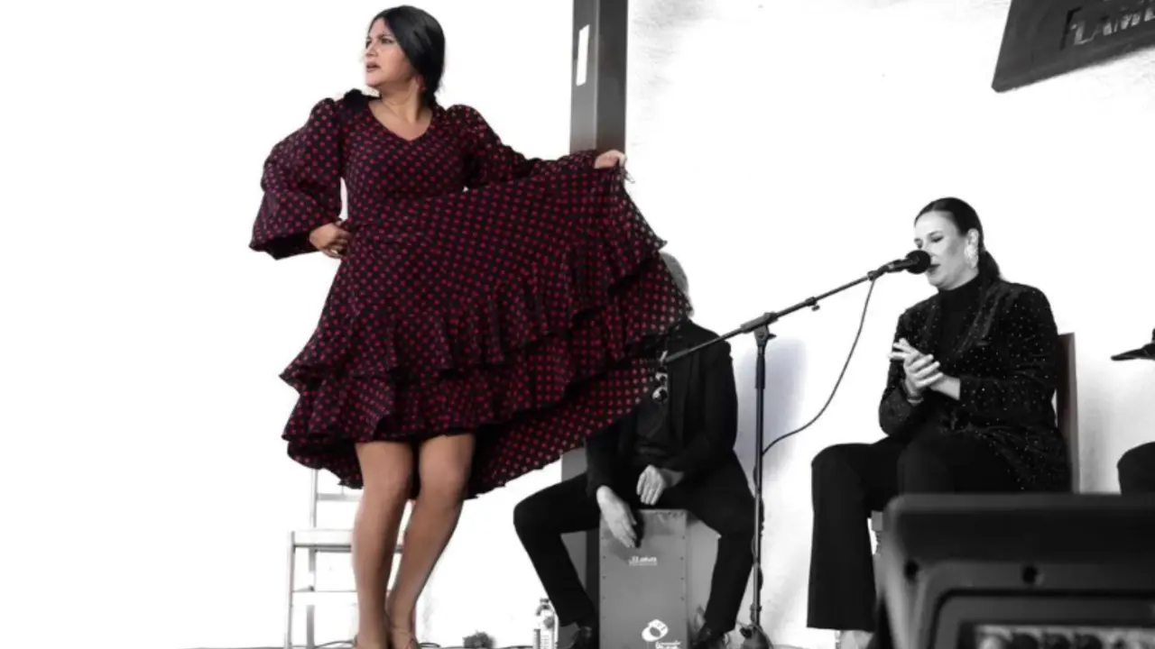 La bailaora In&eacute;s de In&eacute;s, una de las semifinalistas
