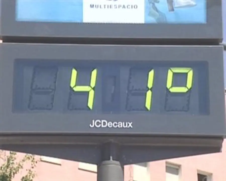 Un term&oacute;metro de la ciudad de Murcia (foto: Europa Press)