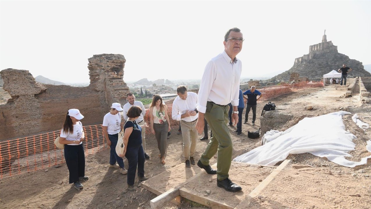 El Castillejo de Monteagudo se somete a las primeras excavaciones arqueológicas de los últimos 100 años (foto: Ayuntamiento de Murcia)