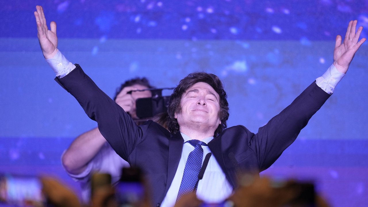 Javier Milei, triunfador en las elecciones primarias argentinas