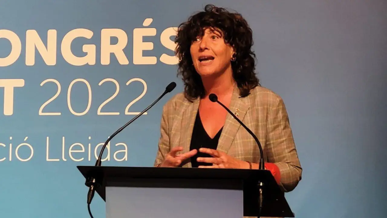 La diputada de ERC Teresa Jord&aacute;