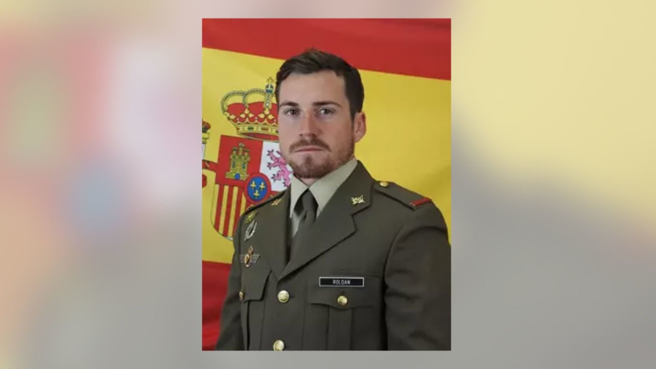 Adrián Roldán, soldado fallecido en Alicante