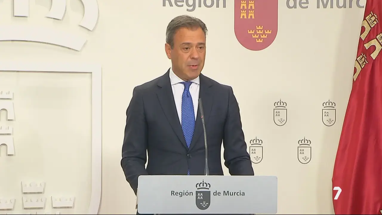 Marcos Ortu&ntilde;o, portavoz del Gobierno regional (foto: La 7)