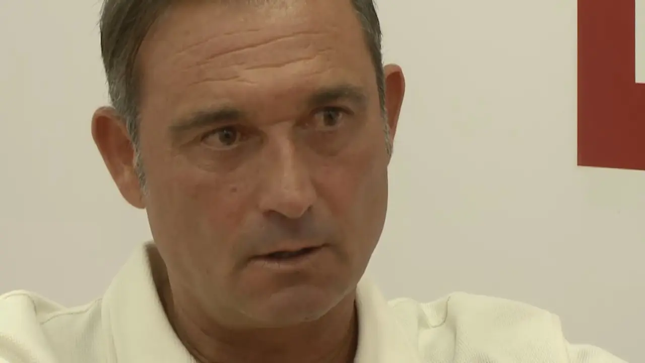 Javier Recio, director deportivo del Real Murcia (foto: La 7)