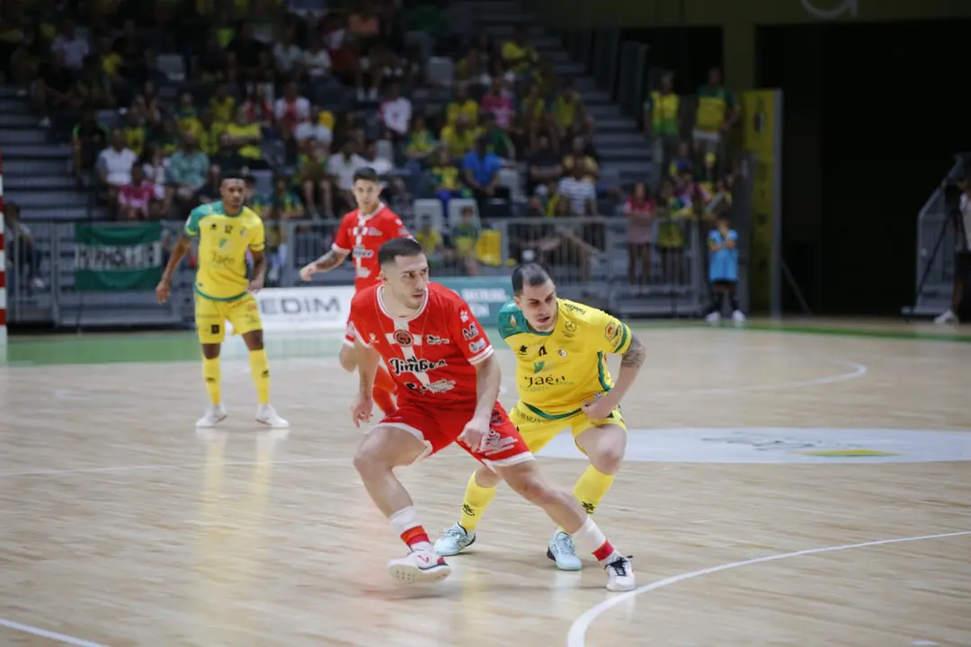 Lance del partido disputado entre Ja&eacute;n Para&iacute;so Interior y Jimbee Cartagena (foto: Jimbee Cartagena)