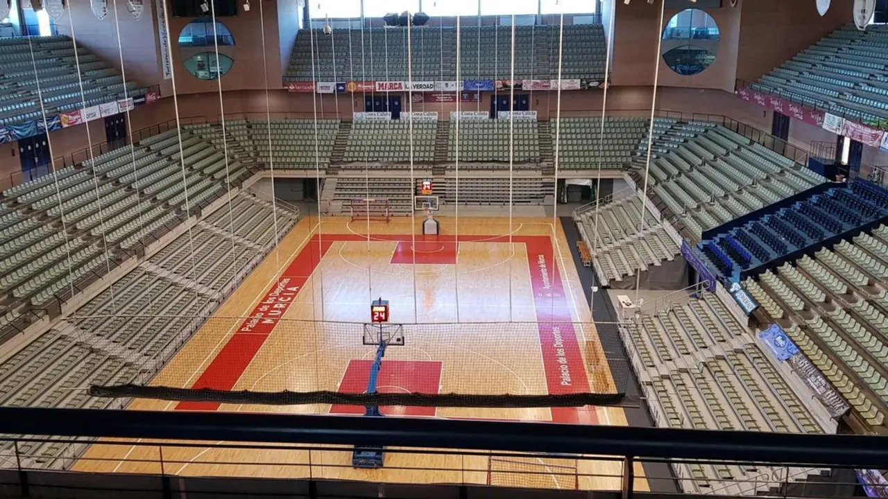 Pista central del Palacio de los deportes