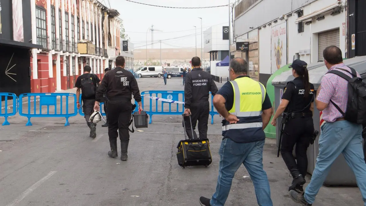 Investigaci&oacute;n del incendio