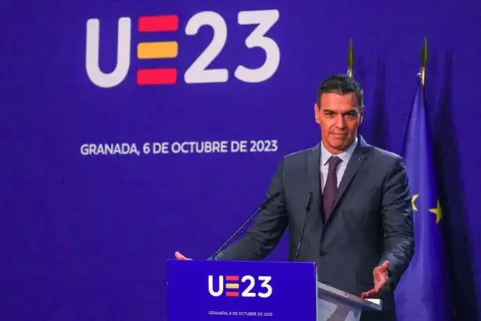 Pedro S&aacute;nchez en la cumbre de l&iacute;deres de la UE