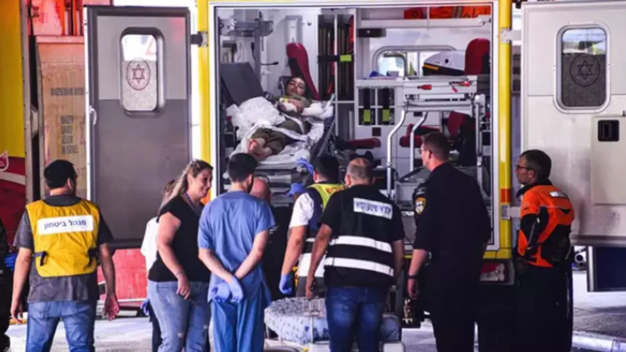 Ambulancia en Israel