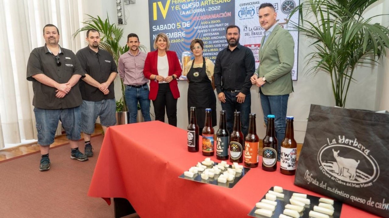 El encuentro de la cerveza y el queso vuelve a celebrarse en La Aljorra en su IV edición