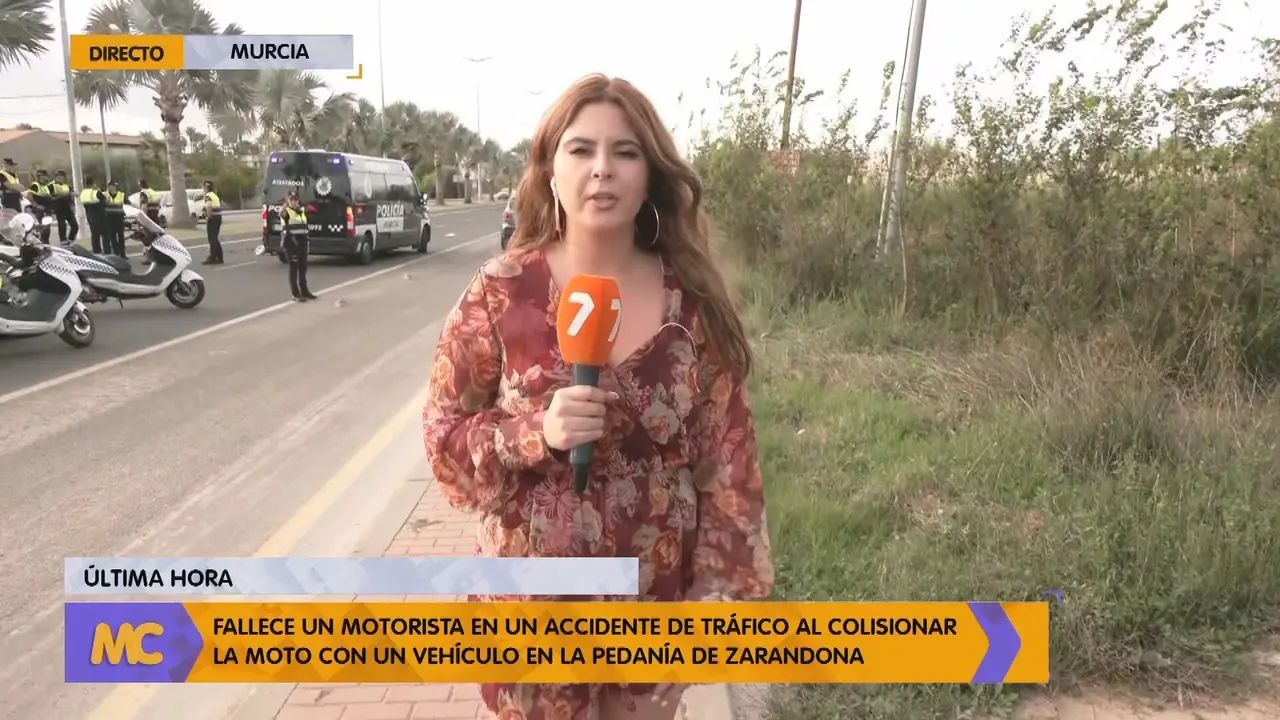 Ana L&oacute;pez de Murcia Conecta, desde la Avenida Reino de Murcia (foto: La 7)
