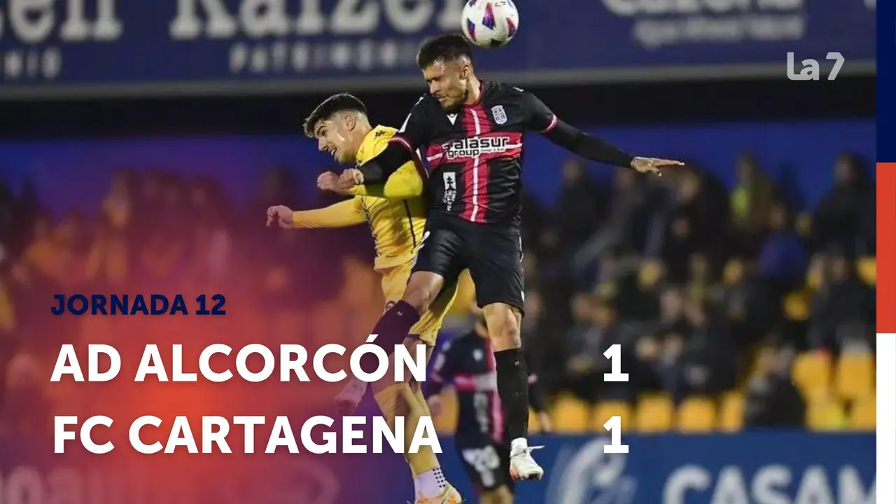 Empate entre el Alcorc&oacute;n y el Cartagena