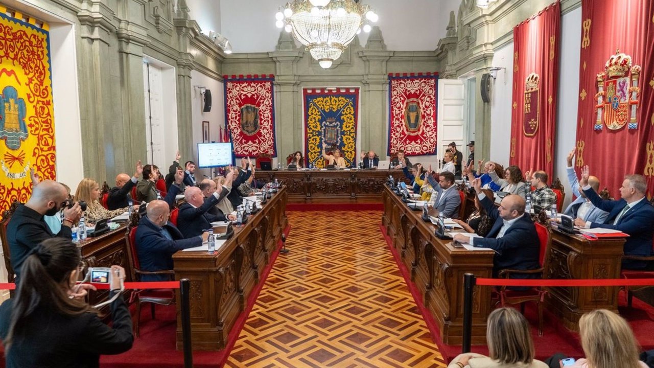Pleno del ayuntamiento de Cartagena
