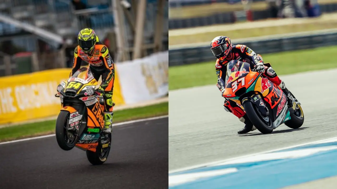 Ferm&iacute;n Aldeguer (izq.) y Pedro Acosta, protagonistas en Tailandia