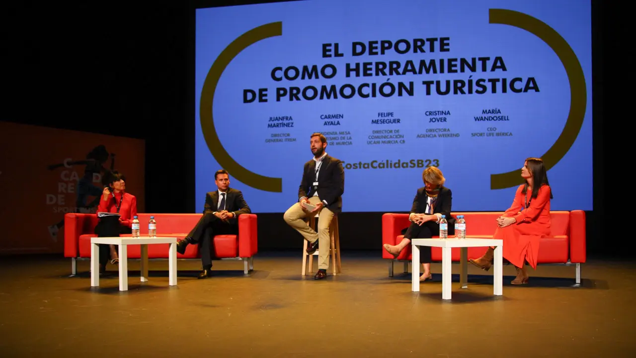 Una de las mesas del Sport Business