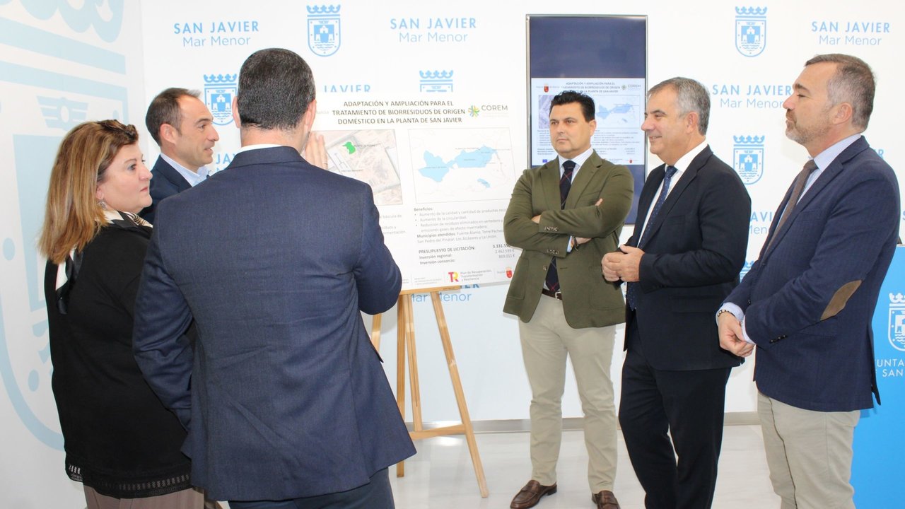Presentación del proyecto de ampliación de la planta de residuos de San Javier.