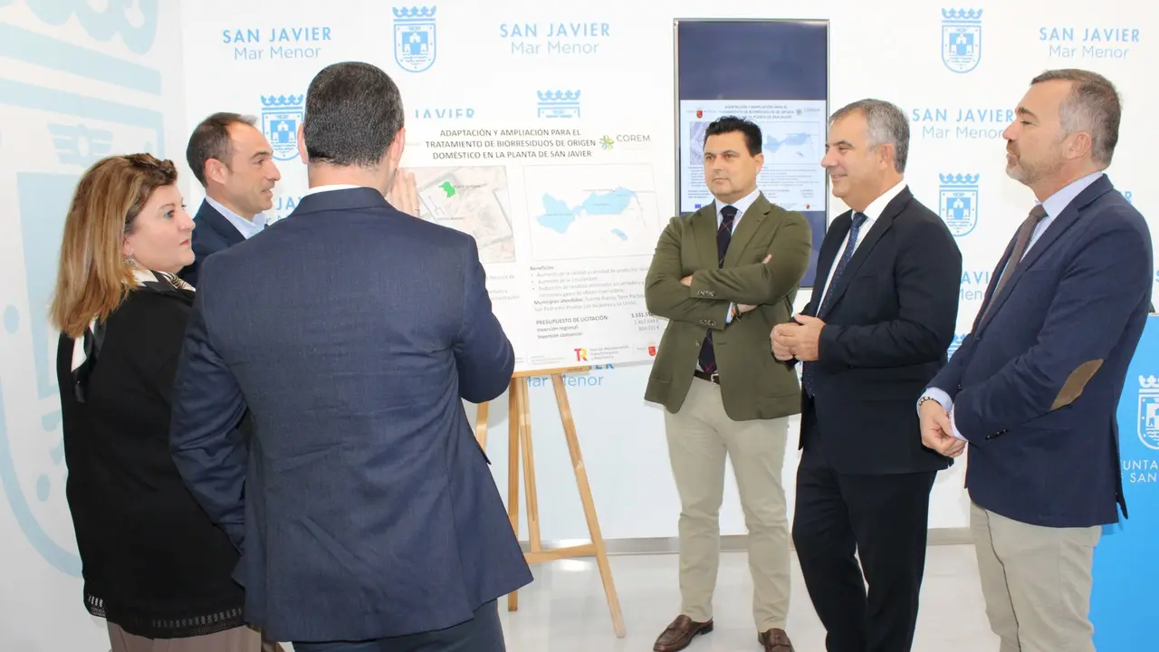 Presentaci&oacute;n del proyecto de ampliaci&oacute;n de la planta de residuos de San Javier.
