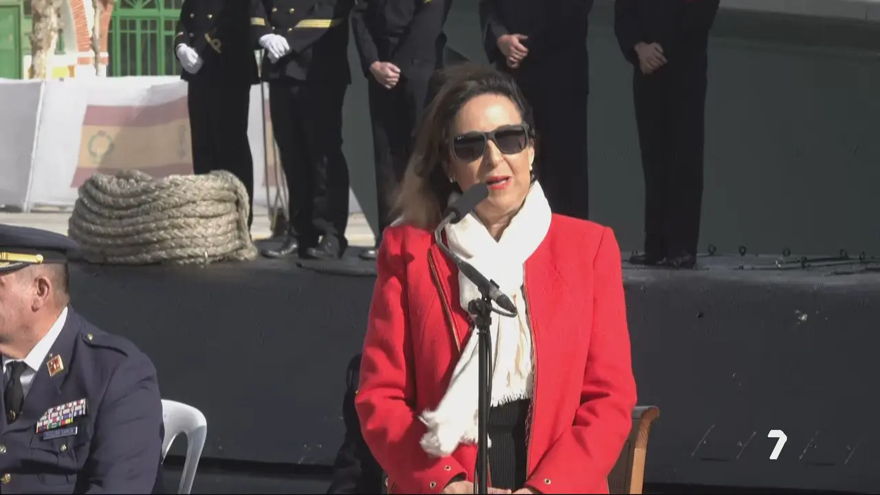 Margarita Robles. ministra de Defensa (foto: La 7)