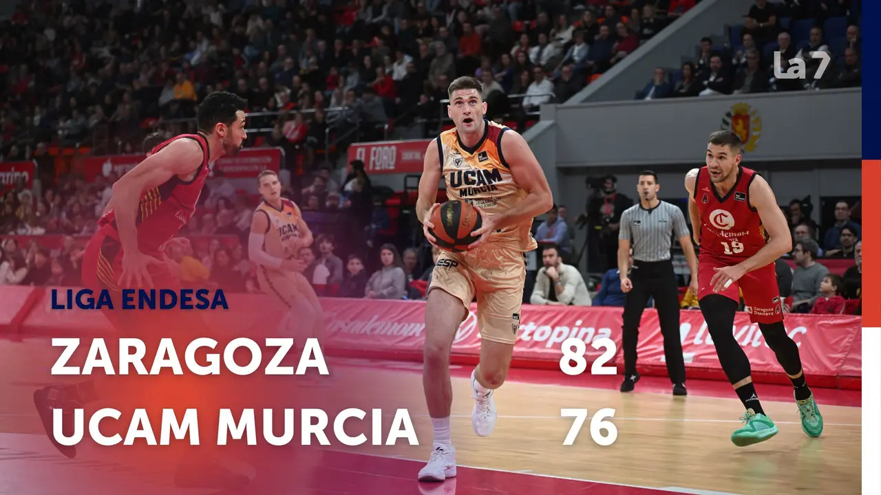 Derrota del UCAM Murcia en Zaragoza