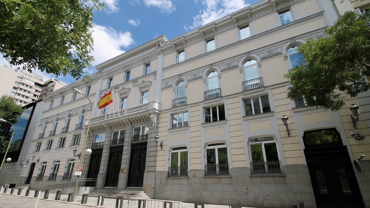 Sede del Consejo General del Poder Judicial de España, en el nº 8 de la Calle del Marqués de la Ensenada de Madrid.