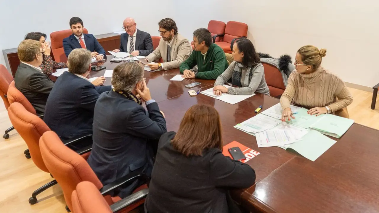 Reuni&oacute;n de la Comisi&oacute;n de Hacienda de Cartagena