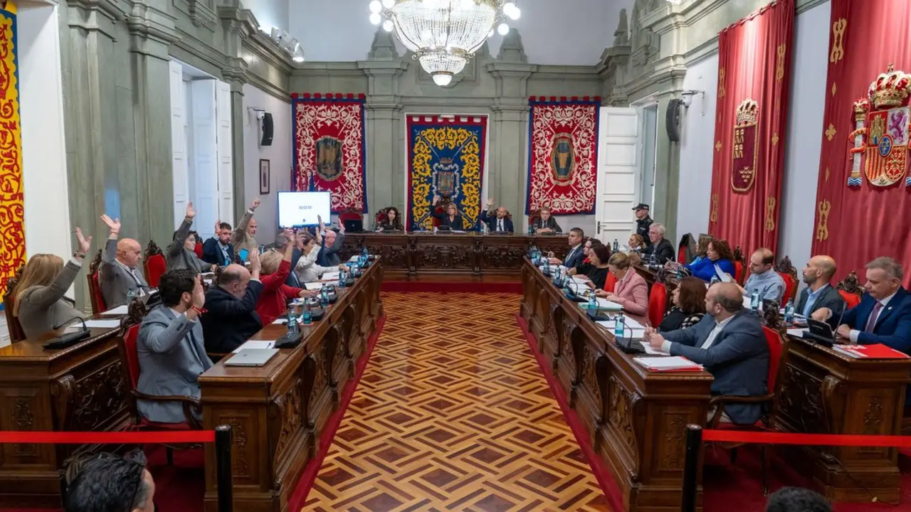 Pleno del ayuntamiento de Cartagena