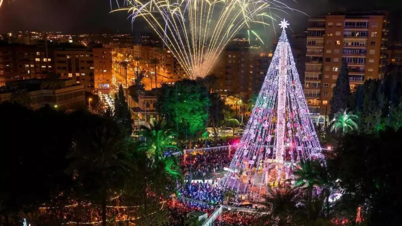 Gran &aacute;rbol de Navidad