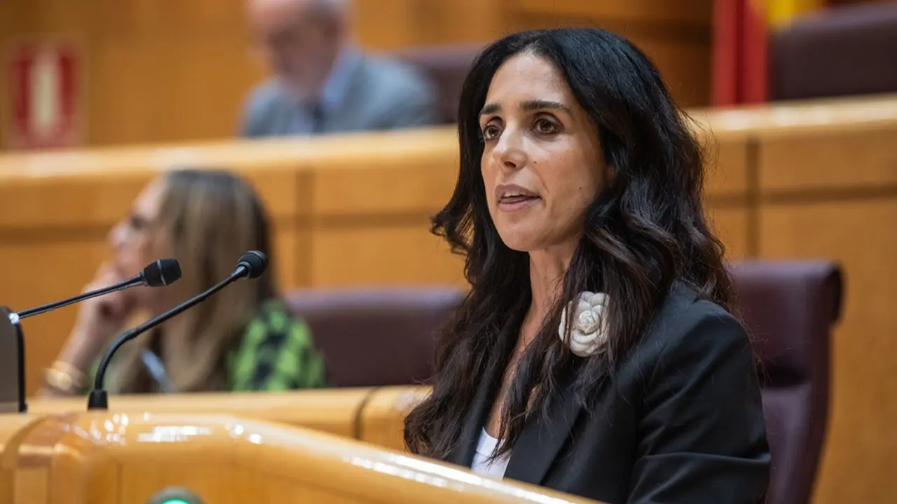 Paloma G&oacute;mez, portavoz de Vox en el Senado