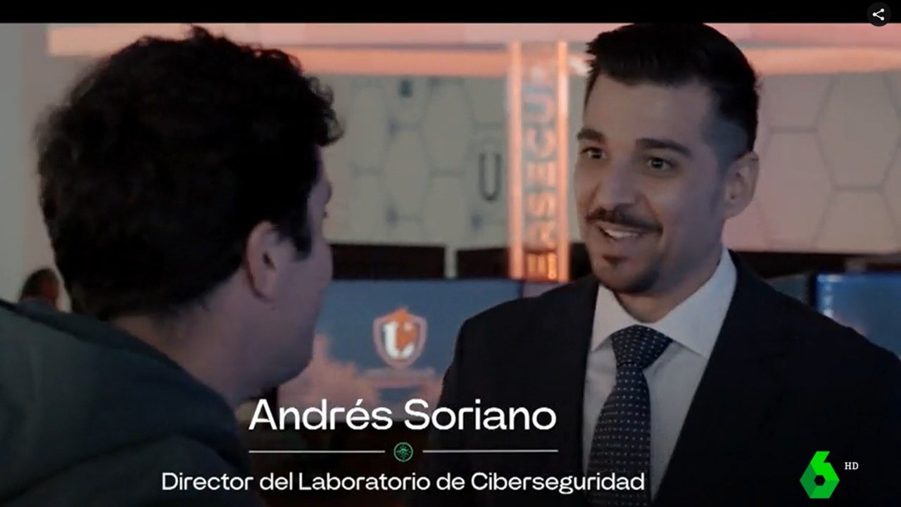 Andrés Soriano, director de Ciberseguridad de Universae