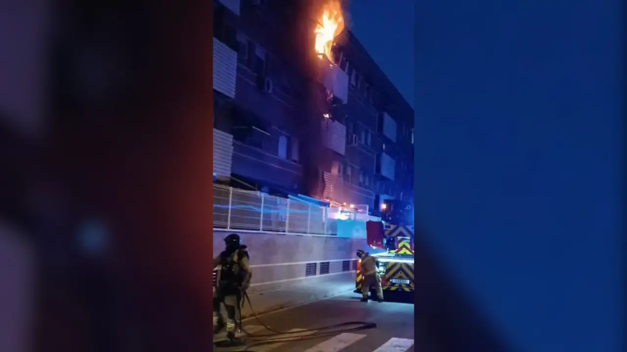 Incendio en Puente Tocinos