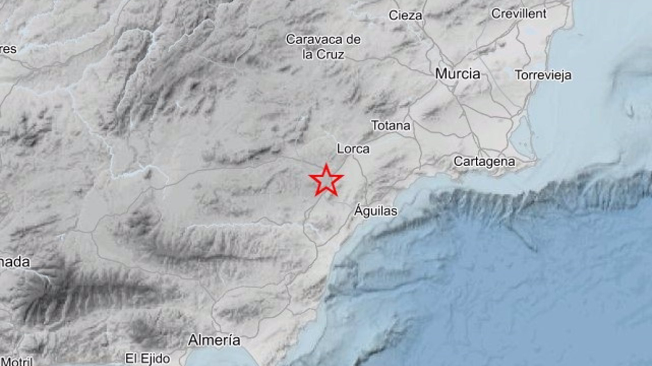 Lugar del terremoto