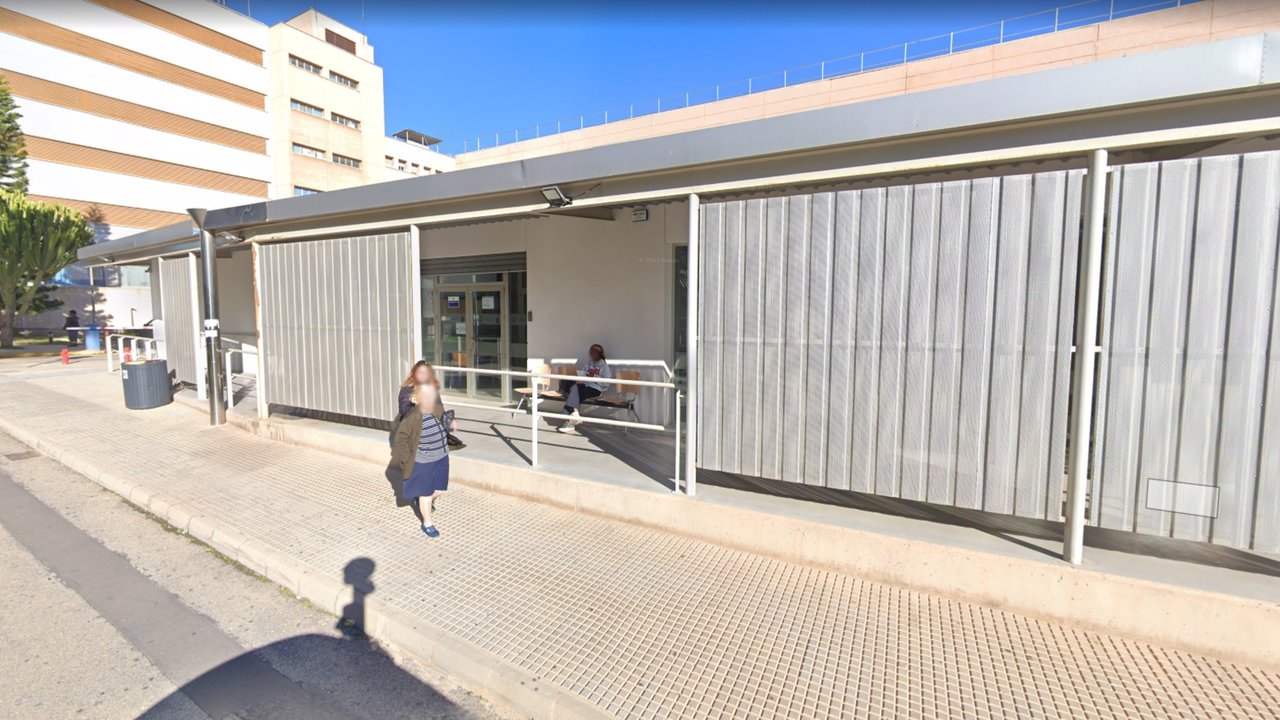 Actuales dependencias de la Escuela de Enfermería de Cartagena, junto al Rosell