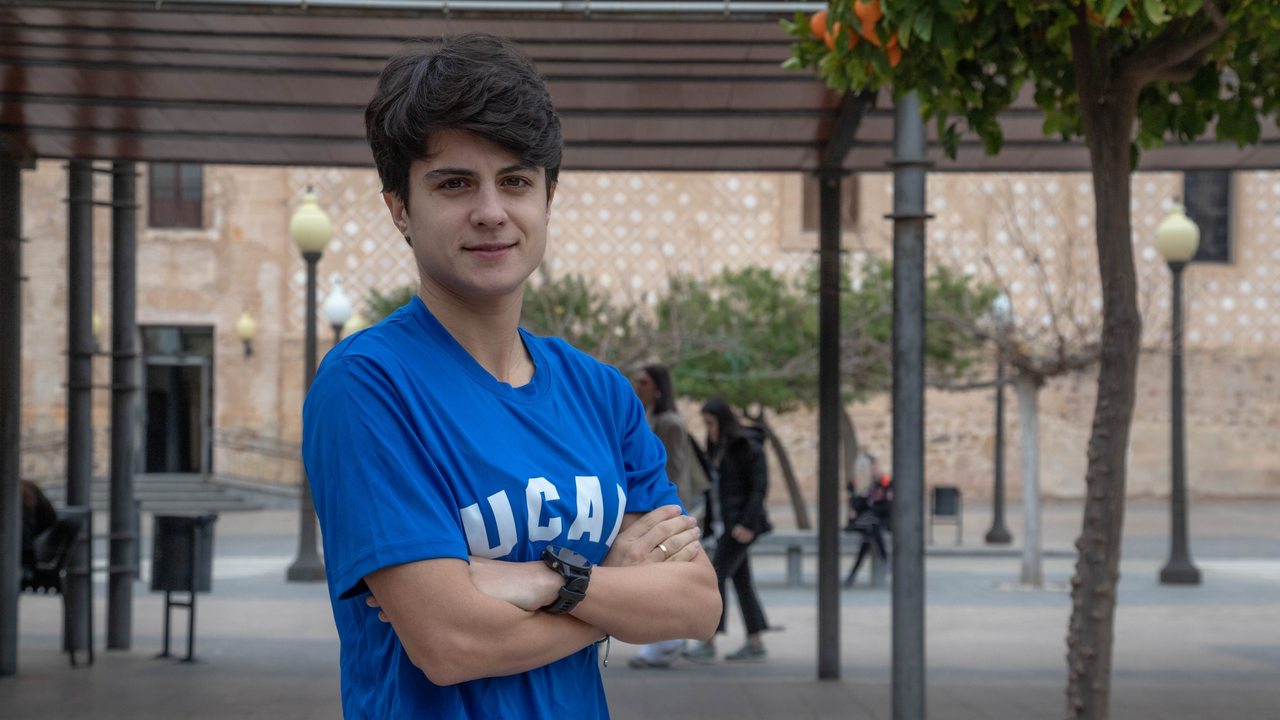 Mar&iacute;a P&eacute;rez, en la UCAM