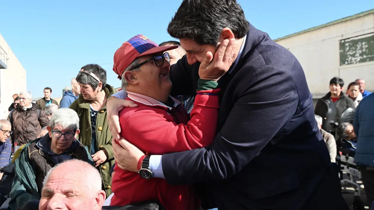 L&oacute;pez Miras, durante la inauguraci&oacute;n de la nueva planta de procesado de huevos de Asprodes