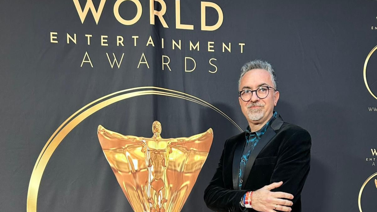 Luis Alberto Naranjo, en los premios